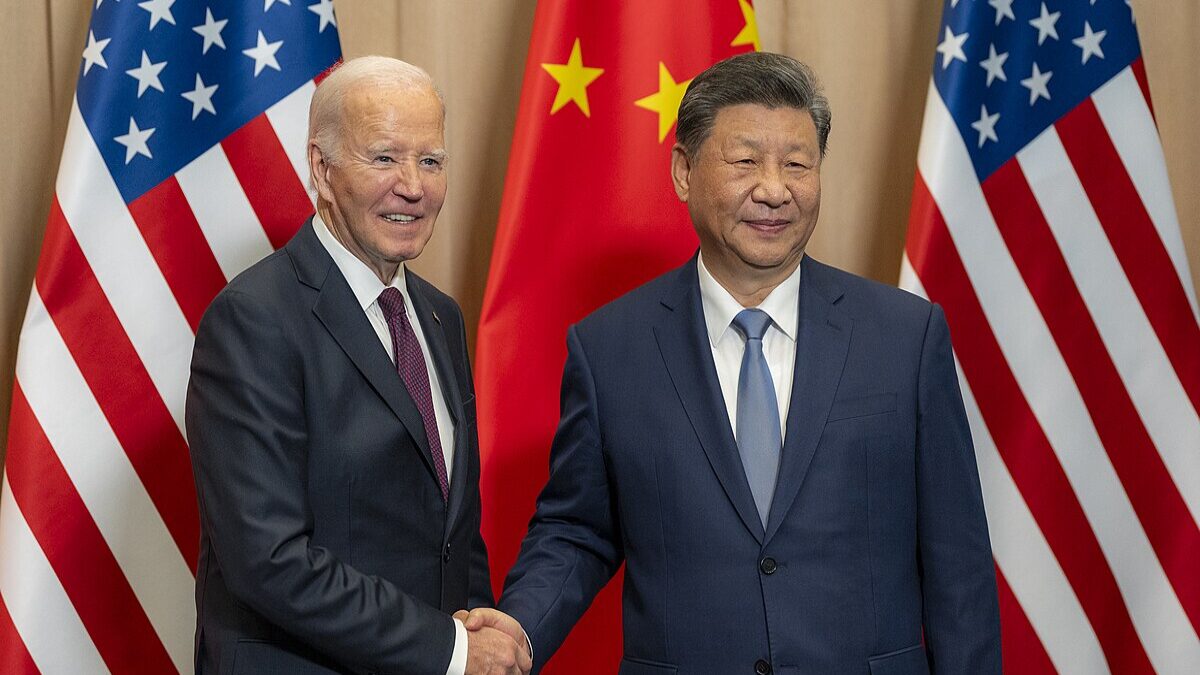 Biden meeting Xi.